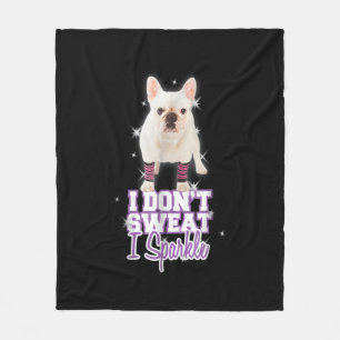 Cobertor De Velo Cachorro Francês Sparkle Para Cachorro Por Cachor