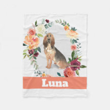 Cachorro Hound Sanguíneo Cachorro personalizado aq