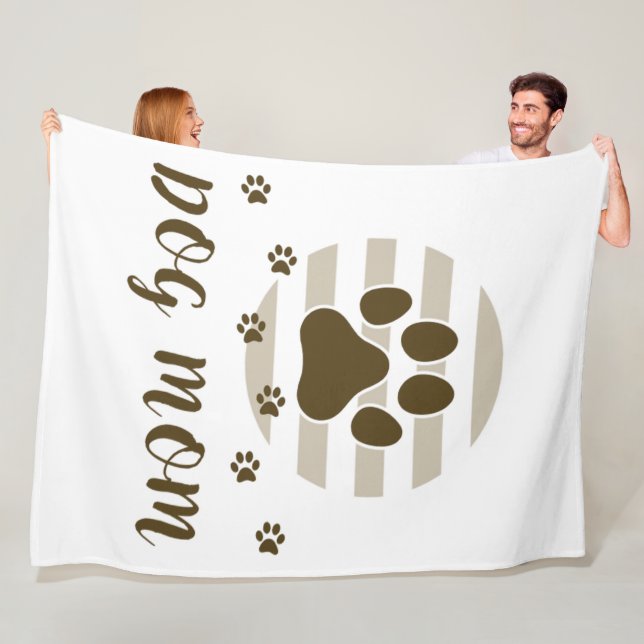 Cobertor De Velo Cachorro Marrom Mãe Amor 60x80 Folheto (In Situ)