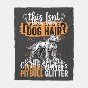 Cobertor De Velo Cachorro Pitbull Cabelo Brilho Cachorro Engraçado
