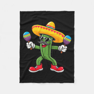 Cobertor De Velo Cacto Sombrero Cinco De Mayo Festa Mexicana Cactus