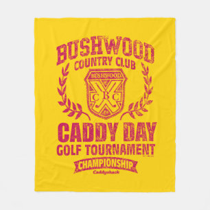 Cobertor De Velo Caddyshack   Bushwood Country Club Caddy Day Golf