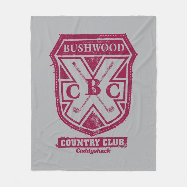 Cobertor De Velo Caddyshack | Bushwood Country Club Crest (Frente)