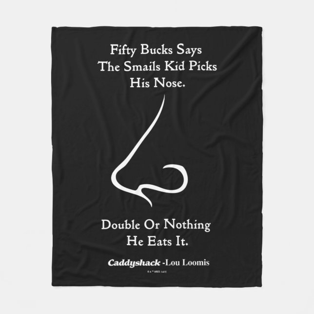 Cobertor De Velo Caddyshack | Cinquenta Dias (Frente)