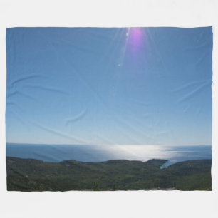 Cobertor De Velo Cadillac Mountain Fleece Blanket, Grande