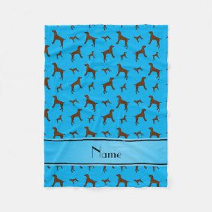 Cobertor De Velo Cães conhecidos personalizados de Vizsla dos