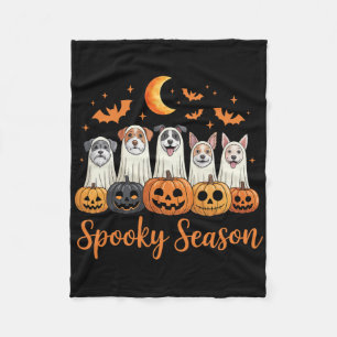 Cobertor De Velo Cães Fantasmas Cães Bonitos Vestidos Como Fantasma