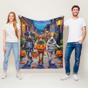 Cobertor De Velo Cães Silken Windhound em Fantasias de Halloween