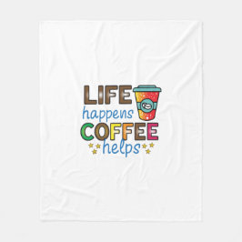 Cobertor De Velo Café Arte Acontece Café Ajuda