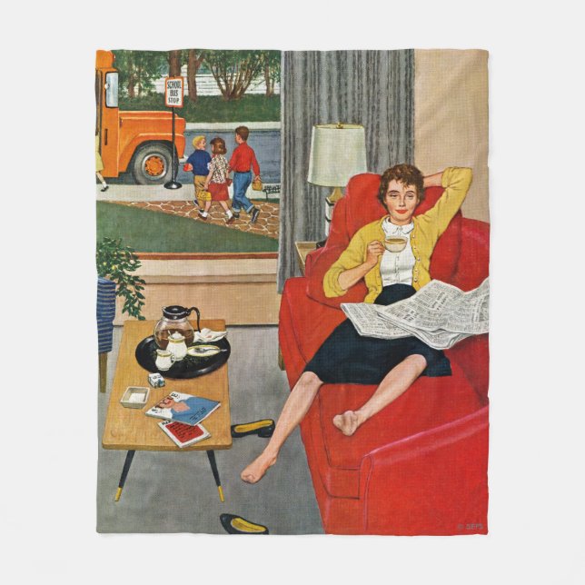 Cobertor De Velo Café da Manhã (Frente)