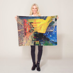 Cobertor De Velo Cafe Terrace na Noite, Vincent van Gogh, 1888