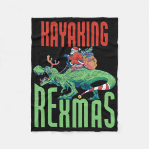 Cobertor De Velo Caiaque Rexmas T-rex Dinossauro Natal Férias K