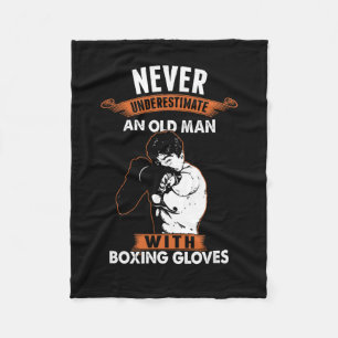 Cobertor De Velo Caixa de Fã de Boxeador de Boxe Comt Esportes Kick