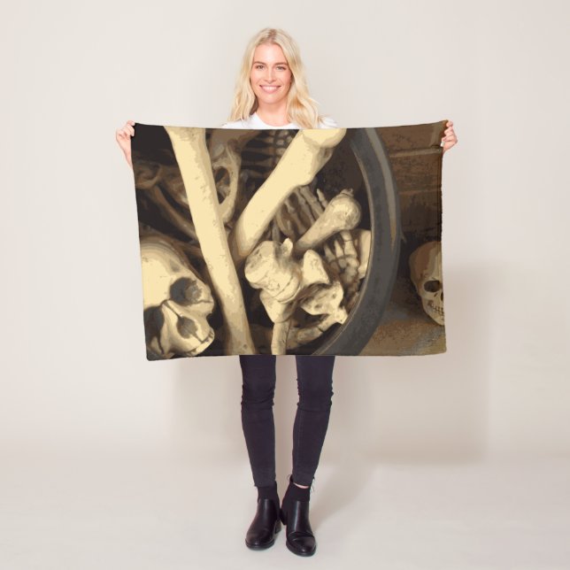 Cobertor De Velo Caldrão de ossos. (In Situ)