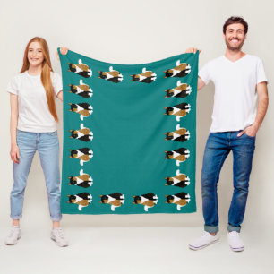 Cobertor De Velo Calico Cat Fleece