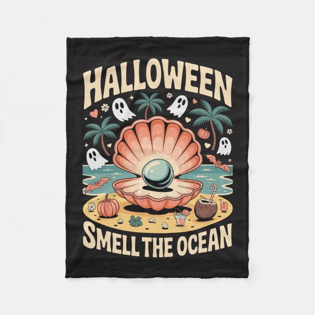 Cobertor De Velo Calor De Shell Halloween - Espalhar Meus Flaps Che (Frente)
