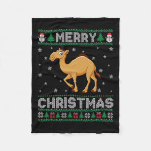 Cobertor De Velo Camel Animal Men Miúdas Crianças Suéter De Natal F