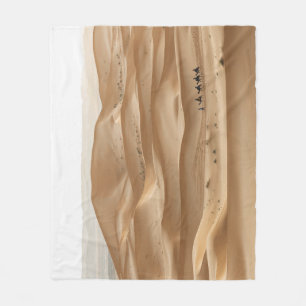 Cobertor De Velo Camel caravan, pôr do sol do Sara, Marrocos