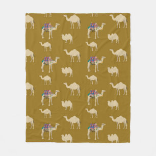 Cobertor De Velo Camel Pattern