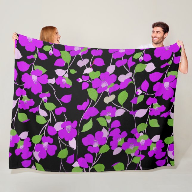 COBERTOR DE VELO CAMELAS PURAS, VERDE BRANCO DEIXAS PRETAS (In Situ)