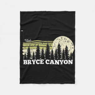 Cobertor De Velo Caminhada em Utah Bryce Canyon Árvores Natureza Fl