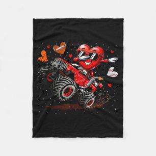 Cobertor De Velo Caminhão Monstro Coração Dabbing Basquete Futebol 