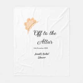 Cobertor De Velo Caminho para o altar chapéu laranja de casamento n