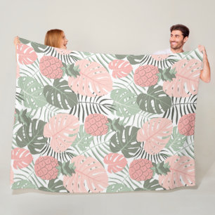 Cobertor De Velo Caminho Tropical 60x80 Floree Blanket
