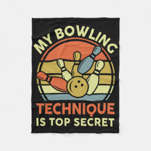Cobertor De Velo Camisa boliche Minha Técnica De Boliche É Secreta