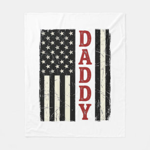 Cobertor De Velo Camisa com Desenho da Bandeira Americana Distorcid