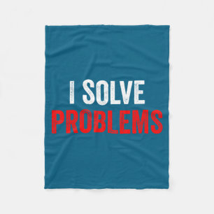 Cobertor De Velo Camisa Crie Problemas Resolva Problemas Correspond