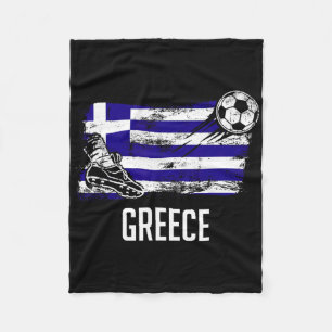Cobertor De Velo Camisa da Bandeira da Grécia Time de Futebol Grego