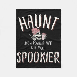 Cobertor De Velo Camisa da tia Halloween