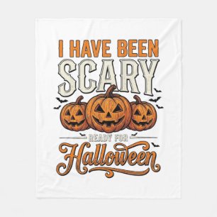 Cobertor De Velo Camisa de Abóbora Assustadora Vintage de Halloween