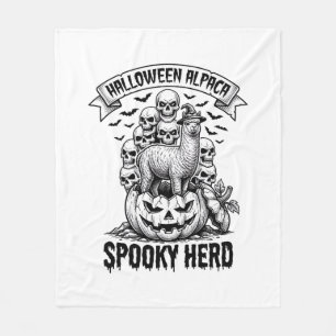 Cobertor De Velo Camisa de Alpaca Halloween Desenho Vintage Abóbora