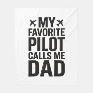 Cobertor De Velo Camisa de Avião Vintage O Piloto Favorito Me Chama