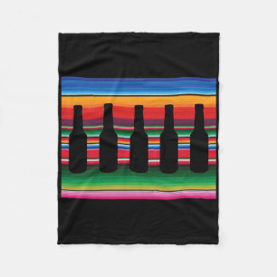 Cobertor De Velo Camisa De Cerveja De Blanket Mexicano Serape Engra