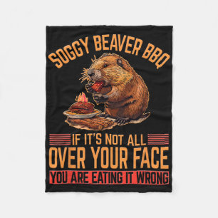 Cobertor De Velo Camisa de Churrasco do castor Soggy 2