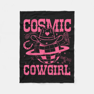 Cobertor De Velo Camisa de Cowgirls Espaciais Cósmicas para Festa d