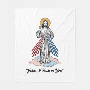 Cobertor De Velo Camisa de Desenho de Gravura Vintage Jesus Eu Conf