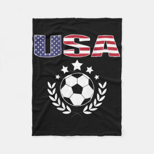 Cobertor De Velo Camisa de Fãs de Futebol Orgulhosamente Americanos