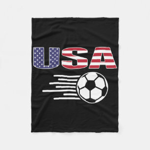 Cobertor De Velo Camisa de Fãs de Futebol Orgulhosamente Americanos