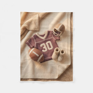 Cobertor De Velo Camisa de Futebol Americano Vintage Número Trinta