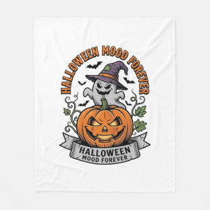 Cobertor De Velo Camisa de Gravura Vintage Abóbora de Halloween Fan