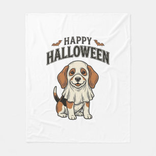 Cobertor De Velo Camisa de Gravura Vintage de Cachorro Fantasma Fel