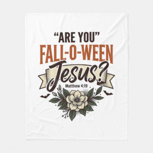 Cobertor De Velo Camisa de Gravura Vintage de Jesus Fall-O-Ween Cri