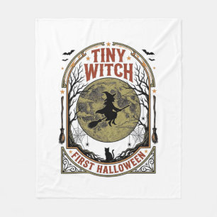 Cobertor De Velo Camisa de Halloween de Bruxa Bebê para Primeira Te