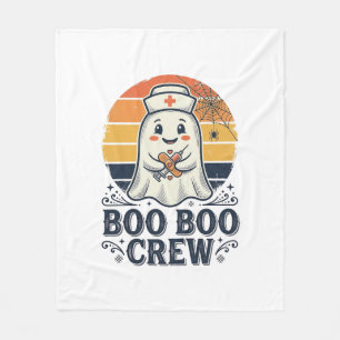 Cobertor De Velo Camisa de Halloween Fantasma Enfermeira Bonita Boo