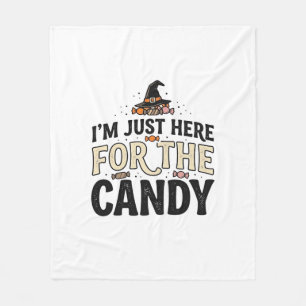 Cobertor De Velo Camisa de Halloween Vintage Doces Chapéu de Bruxa 