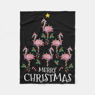 Cobertor De Velo Camisa De Natal Bonita Meninas Meninas Flamingo Tr
